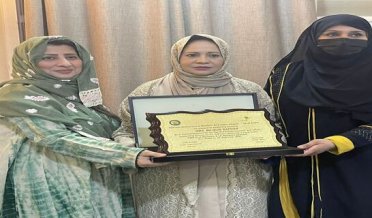پاکستان رائیٹرز کلب اور لیڈیز چیپٹر کی جانب سے محترمہ بلقیس صفدر کے ساتھ ایک شخصیت ایک شام کا انعقاد شاہین جاوید -- ریاض سعودی عرب