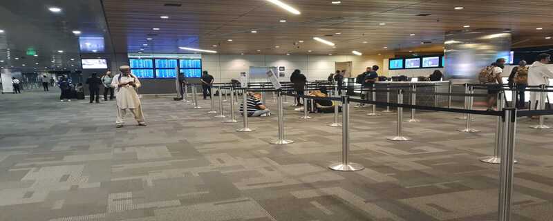 Passengers of flight QR1155 from Dammam to Islamabad