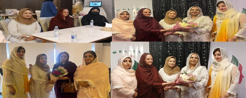 Conducting a lecture on the importance and virtues of Hajj on behalf of Hamnawa Ladies Club