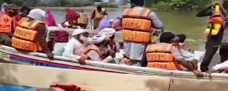 ریسکیو سیالکوٹ کی ٹیم کی ضلع قصور میں امدادی سرگرمیاں جاری