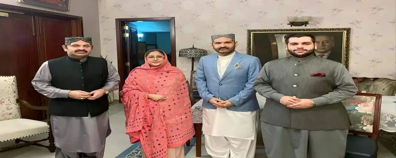پاکستان پیپلز پارٹی شعبہ خواتین کی مرکزی صدر فریال تالپور سے ملاقات