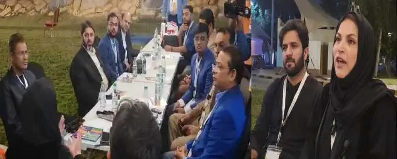 میڈیا واحد ذریعہ ہے جس کے ذریعے اس ایونٹ کو کامیاب کر سکتے ہیں.سعودی انٹرٹینمنٹ اتھارٹی کی مشیر میڈم نوشین وسیم کی الریاض میں صحافیوں کو بریفنگ