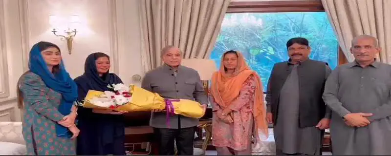 پاکستان مسلم لیگ (ن) کے صدر شہباز شریف سے سسٹر زیف کی ملاقات