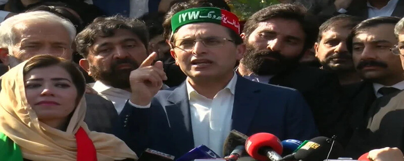 جہاں روکا گیا وہیں بیٹھ کر احتجاج کریں گے،احتجاج کی کال فائنل ہے. چئیرمین بیرسٹر گوہر علی خان