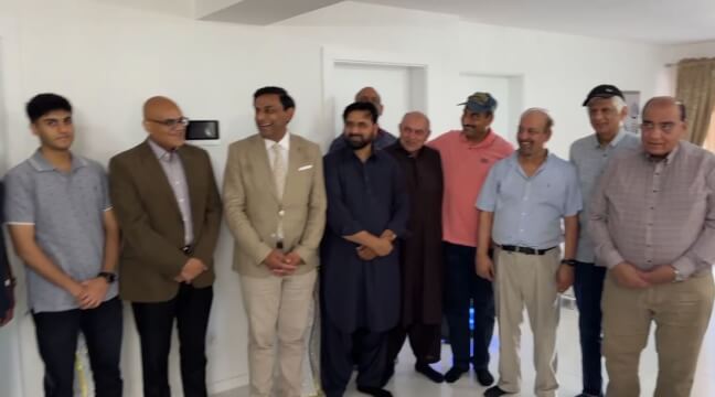 پاکستانی سماجی و کاروباری شخصیت چوہدری غلام مصطفی گجر کی جانب سے سفیر پاکستان محمد کامران اختر کے اعزاز میں ظہرانہ