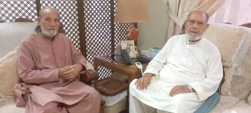 فلاحی شخصیت عبدلحامد ابو فاروق کا سینئر صحافی اعجاز احمد طاہر اعوان کے اعزاز میں ایک شاندار اور پرتکلف ٹی پارٹی