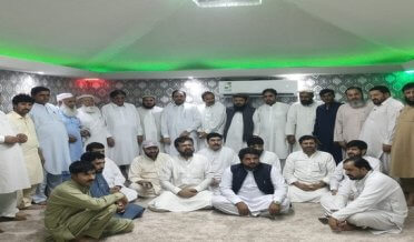 مکہ مکرمہ میں مقیم معروف کاروباری و سماجی شخصیت حاجی غلام حسن گجر ریاض آمد