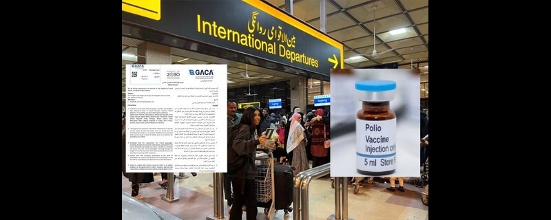 Saudi Travel polio
