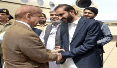 وزیراعظم شہباز شریف ایک روزہ دورے پر کوئٹہ پہنچ گئے