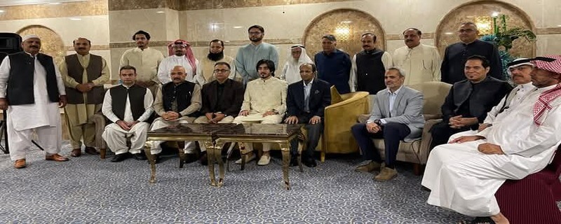 جدہ میں مقیم پاک بزنس کیمونٹی کے چیئرمین اور شرکہ افضل باک العربیہ کمپنی کے جنرل مینیجر چوہدری محمد افضل جٹ کے بیٹے کا نکاح حرم شریف مکہ مکرمہ میں میں ہوا
