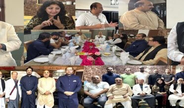 پاکستان اوورسیز میڈیا فورم نے صحافی وقار علی خان کے اعزاز میں عشائیہ