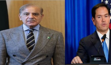 وزیر اعظم شہباز شریف اور امریکی وزیر خارجہ مارکو روبیو کے درمیان ٹیلیفونک رابطہ