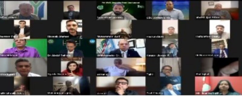 پاک میڈیا جرنلسٹ فورم انٹرنیشنل کے یومِ تاسیس پر پُروقار ورچوئل کانفرنس . دنیا بھر سے معروف شخصیات کی شرکت