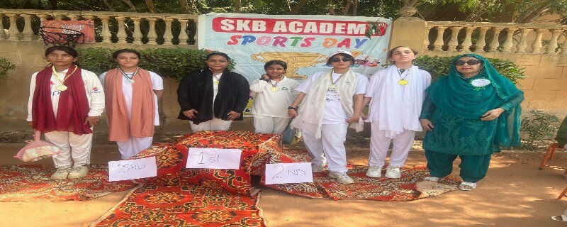 ایس کے بی اکیڈمی کراچی میں اسپورٹس ڈے کا شاندار انعقاد