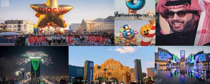 ریاض سیزن 2025 کا شاندار آغاز، دنیا بھر کے فنکاروں اور دلکش پریڈ نے سماں باندھ دیا