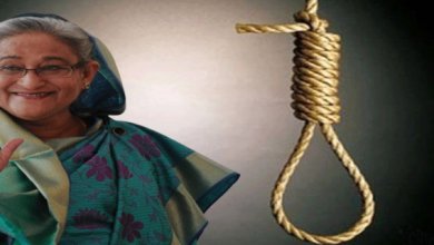 ڈھاکہ ،سابق بنگلہ دیشی وزیراعظم شیخ حسینہ کو انسانیت کے خلاف جرائم کے مقدمے میں سزائے موت کا حکم