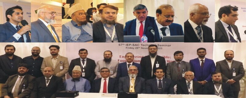 ریاض: انسٹی ٹیوشن آف انجینیئرز پاکستان کے زیرِ اہتمام ٹیکنیکل سیمینار کا انعقاد