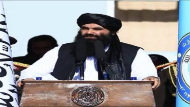 افغان عوام نہ کسی کے لیے خطرہ ہیں اور نہ ہی ایسا کوئی ارادہ رکھتے ہیں.افغانستان وزیرِ داخلہ خلیفہ سراج الدین حقانی