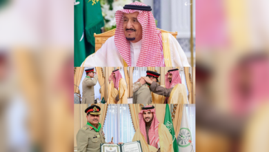 ریاض: سعودی وزیر دفاع نے فیلڈ مارشل سید عاصم منیر کو "شاہ عبدالعزیز میڈل" سے نوازا