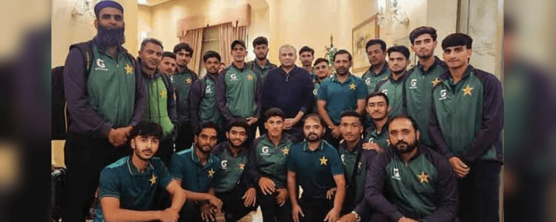 پاکستان انڈر 19 ٹیم آئی سی سی انڈر 19 ورلڈ کپ کے لیے زمبابوے روانہ