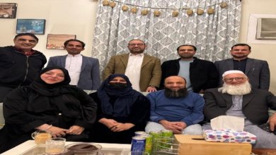 ریاض میں شاہد رشید کی اہلیہ ربیعہ بنت طارق کی رہائش گاہ پر پرتکلف دعوت