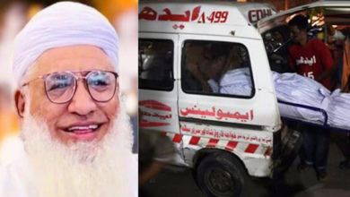 چارسدہ .نامعلوم مسلح افراد کی فائرنگ سے معروف عالم دین اور سابق ایم پی اے شیخ الحدیث مولانا ادریس شہید ہوگئے