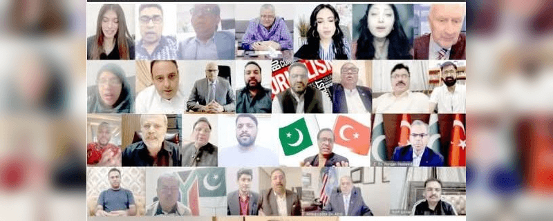 اوورسیز پاکستانی صحافیوں کی تنظیم کا عالمی یوم صحافت پر ورچوئل کانفرنس، آزاد صحافت پر زور
