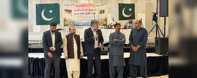 ہمبرگ میں پاکستانی کمیونٹی کی جانب سے عید الاضحیٰ میلن پارٹی، سفارتی و سیاسی شخصیات کی شرکت