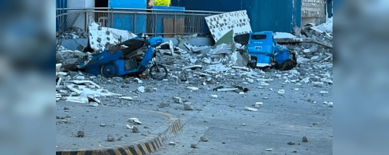 فلپائن میں 7.8 شدت کا زلزلہ، 5 افراد جاں بحق، متعدد عمارتیں منہدم