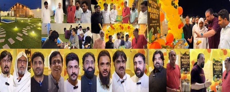 جدہ میں 2026 کی پہلی مینگو پارٹی کا انعقاد، پاکستانی کمیونٹی اور صحافی برادری کی بھرپور شرکت
