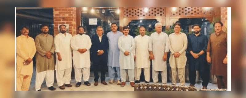گوجرانوالہ میں سردار طلعت محمود خان کی جانب سے پرتکلف عشائیہ، سعودی عرب سے آئے معزز مہمانوں کی شرکت